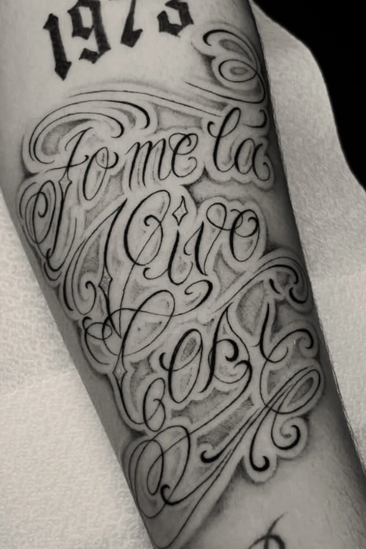 lettering